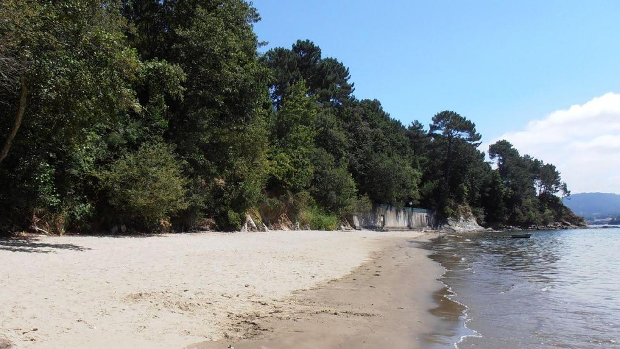 Villa Casa Con Jardin En La Playa De Almieiras à Fene Extérieur photo